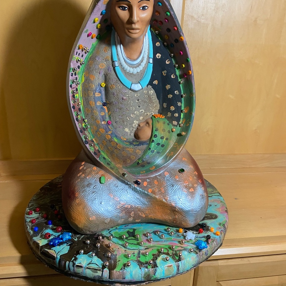 Colorful Abstract Art Sculpture